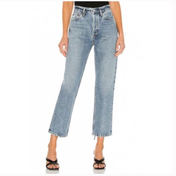 NWT Agolde Lana Crop Jean In Emulsion 29 - Picture 1 of 8